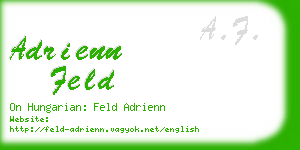 adrienn feld business card